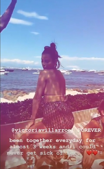Victoria Villarroel, Kylie Jenner, Birthday, 22nd, Vacation, France, Anastasia Karanikolaou, Instagram